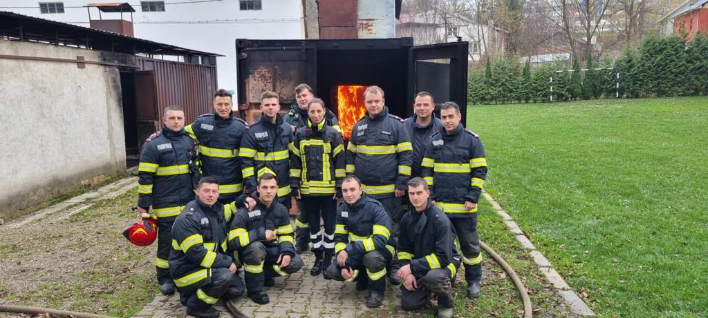 Salvatorii Nemteni Curs Perfectionare pompieri ISU Neamt
